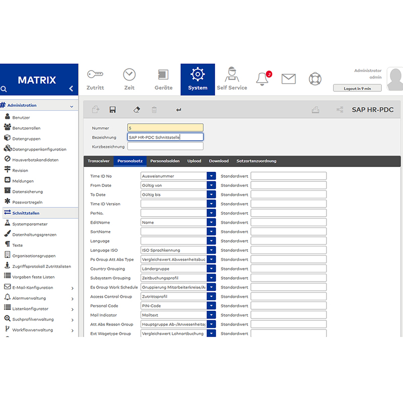 MATRIX Professional Seçenekleri